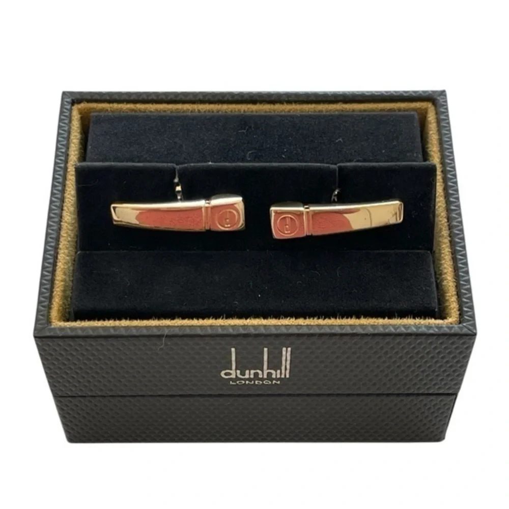 Dunhill Vintage Gold-Plated Cufflinks